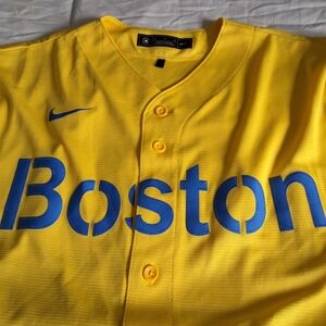 Red sox boston marathon collectible jersey